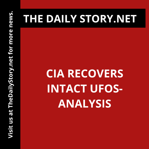CIA Recovers Intact UFOs- Analysis