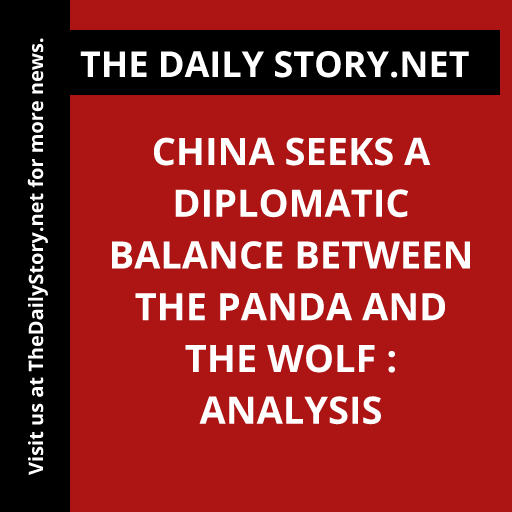 China seeks a diplomatic balance between the panda and the wolf : Analysis