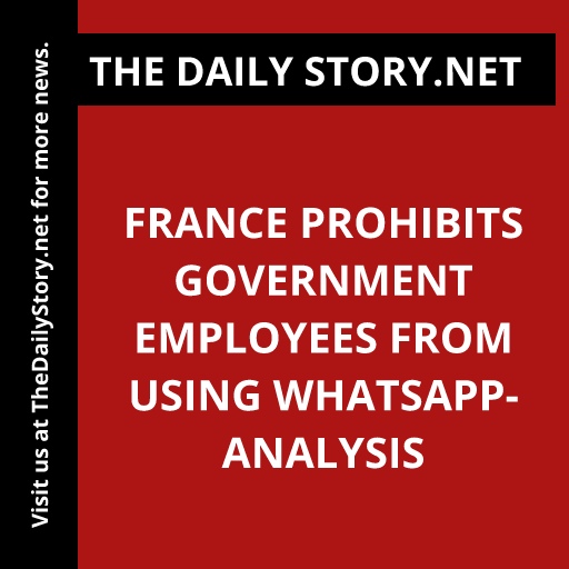 France prohibits government employees from using WhatsApp- Analysis