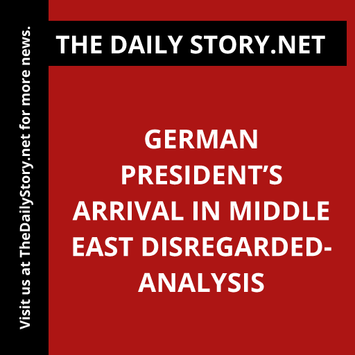 German President’s Arrival in Middle East Disregarded- Analysis