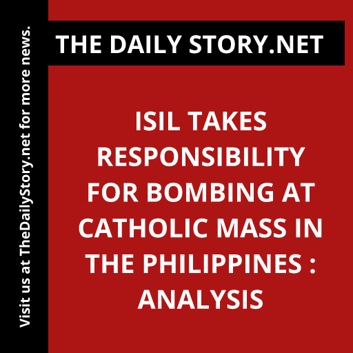 ISIL Takes Responsibility for Bombing at Catholic Mass in the Philippines : Analysis