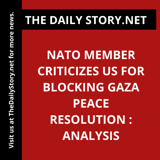 NATO Member Criticizes US for Blocking Gaza Peace Resolution : Analysis