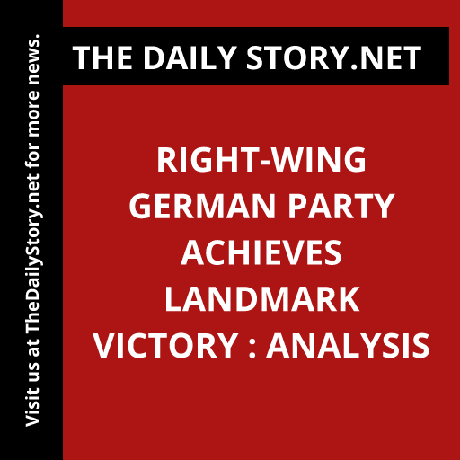Right-Wing German Party Achieves Landmark Victory : Analysis