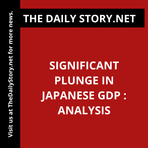 Significant Plunge in Japanese GDP : Analysis