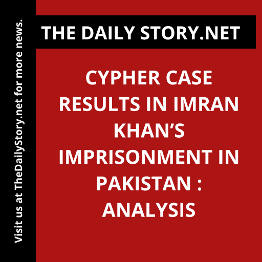 Cypher Case Results in Imran Khan’s Imprisonment in Pakistan : Analysis