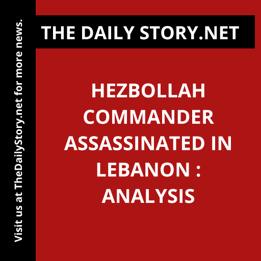 Hezbollah Commander Assassinated in Lebanon : Analysis