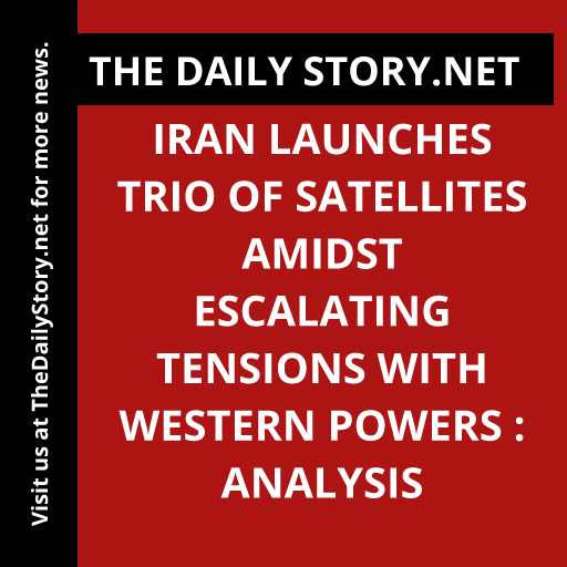 Iran launches trio of satellites amidst escalating tensions with Western powers : Analysis
