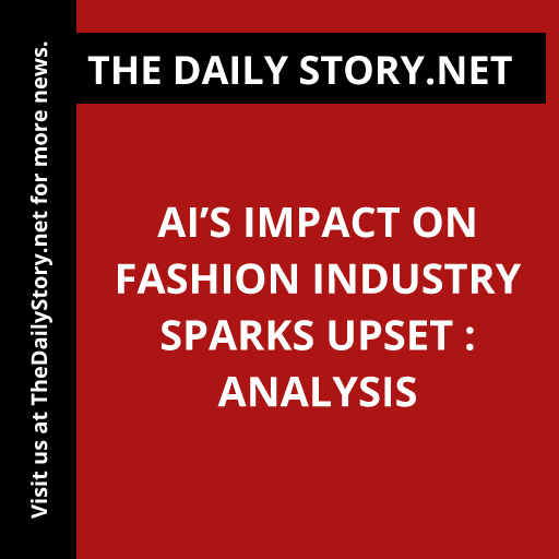 AI’s Impact on Fashion Industry Sparks Upset : Analysis