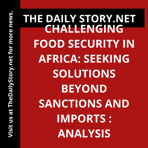 Challenging Food Security in Africa: Seeking Solutions Beyond Sanctions and Imports : Analysis