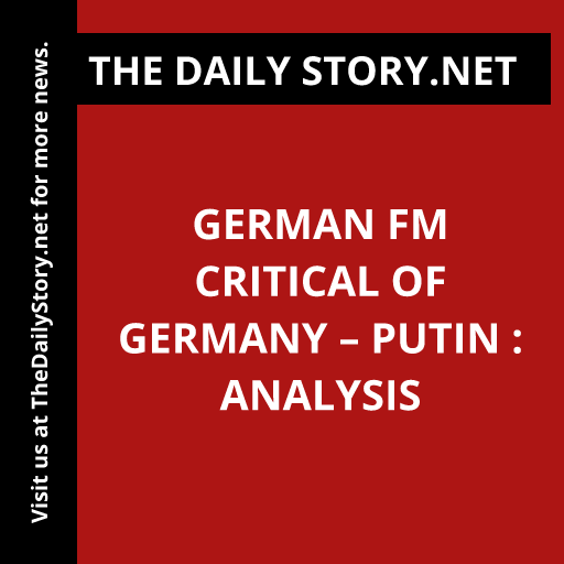 German FM critical of Germany – Putin : Analysis