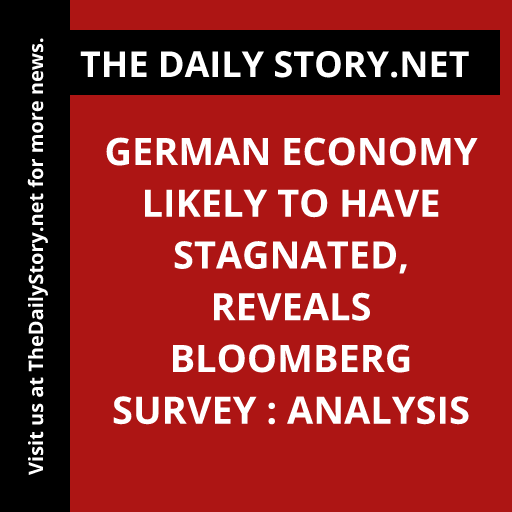 German economy likely to have stagnated, reveals Bloomberg survey : Analysis