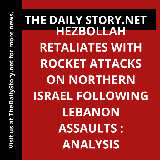 Hezbollah retaliates with rocket attacks on northern Israel following Lebanon assaults : Analysis
