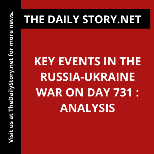 Key events in the Russia-Ukraine war on day 731 : Analysis