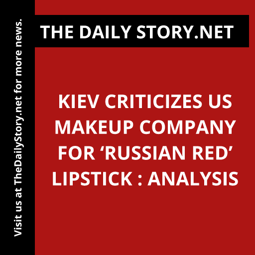 Kiev criticizes US makeup company for ‘Russian Red’ lipstick : Analysis
