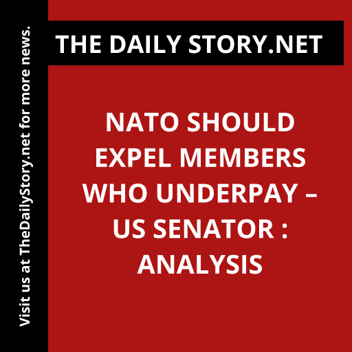NATO should expel members who underpay – US senator : Analysis