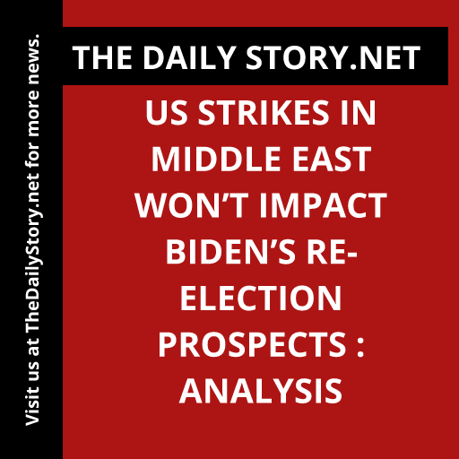 US Strikes in Middle East Won’t Impact Biden’s Re-election Prospects : Analysis