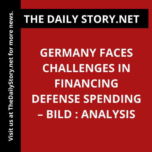Germany faces challenges in financing defense spending – Bild : Analysis