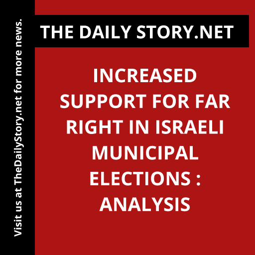Increased Support for Far Right in Israeli Municipal Elections : Analysis