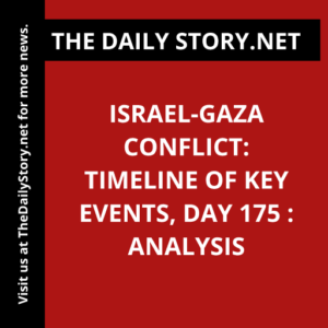 Israel-Gaza Conflict: Timeline of Key Events, Day 175 : Analysis