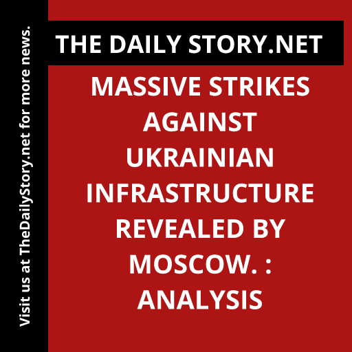 Massive Strikes Against Ukrainian Infrastructure Revealed by Moscow. : Analysis