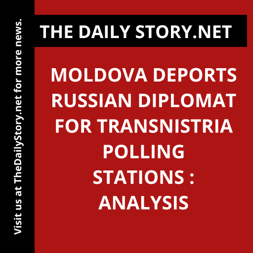 Moldova Deports Russian Diplomat for Transnistria Polling Stations : Analysis