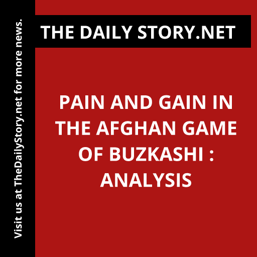 Pain and Gain in the Afghan Game of Buzkashi : Analysis