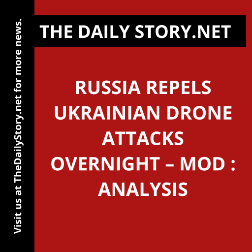 Russia repels Ukrainian drone attacks overnight – MOD : Analysis