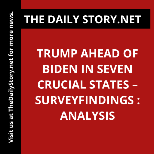 Trump Ahead of Biden in Seven Crucial States – Surveyfindings : Analysis