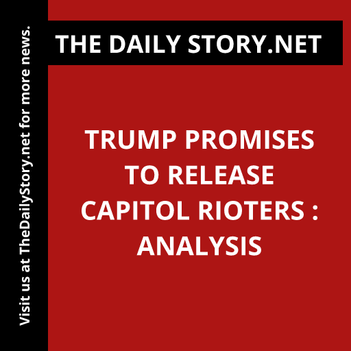 Trump promises to release Capitol rioters : Analysis