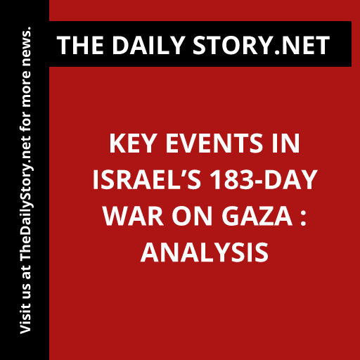 Key Events in Israel’s 183-Day War on Gaza : Analysis