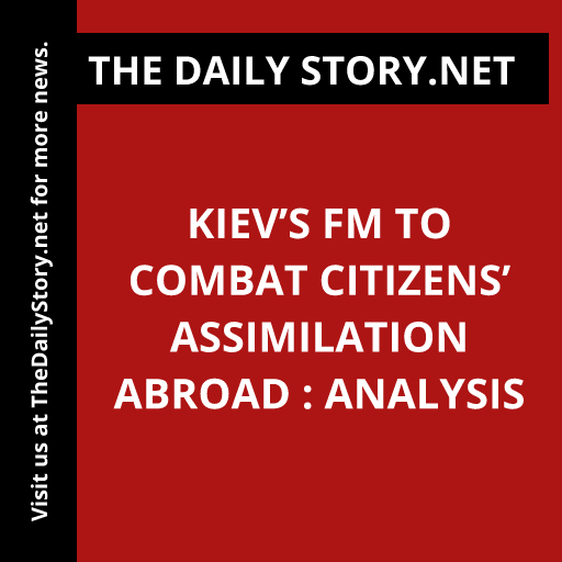 Kiev’s FM to combat citizens’ assimilation abroad : Analysis