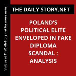 Poland’s Political Elite Enveloped in Fake Diploma Scandal : Analysis
