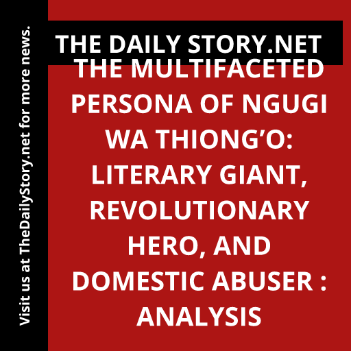 The Multifaceted Persona of Ngugi wa Thiong’o: Literary Giant, Revolutionary Hero, and Domestic Abuser : Analysis
