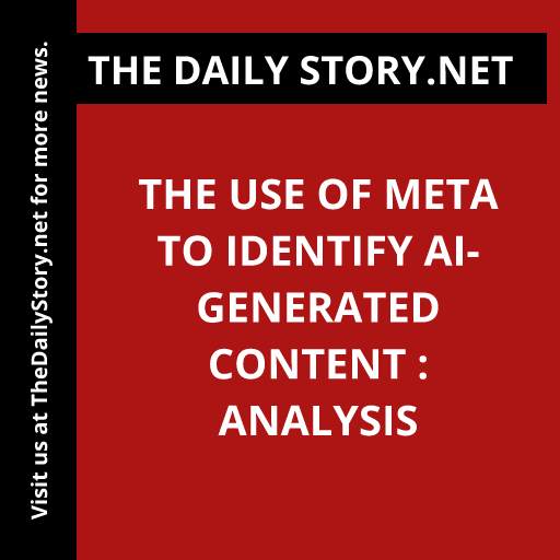 The Use of Meta to Identify AI-Generated Content : Analysis