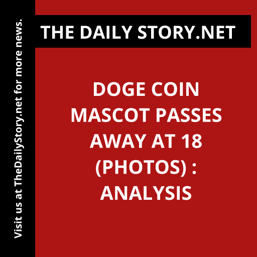 Doge Coin Mascot Passes Away at 18 (PHOTOS) : Analysis