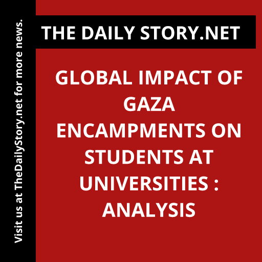 Global Impact of Gaza Encampments on Students at Universities : Analysis