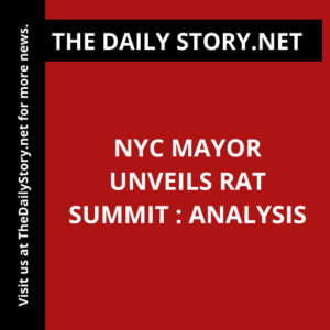 NYC Mayor Unveils Rat Summit : Analysis