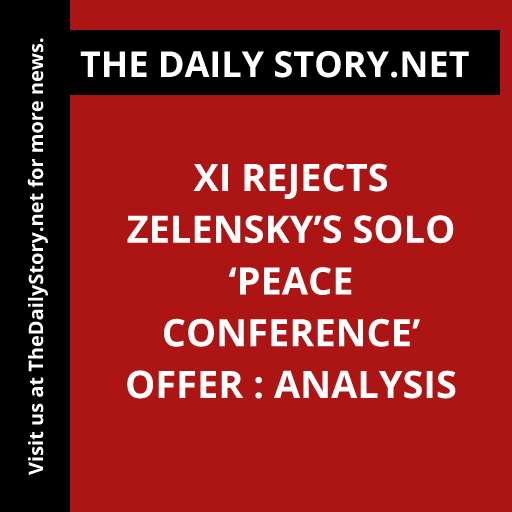 Xi rejects Zelensky’s solo ‘peace conference’ offer : Analysis