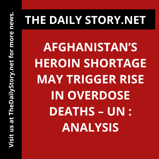 Afghanistan’s Heroin Shortage May Trigger Rise in Overdose Deaths – UN : Analysis