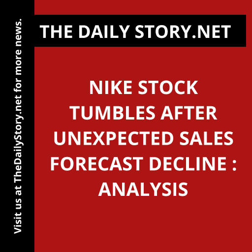 Nike stock tumbles after unexpected sales forecast decline : Analysis