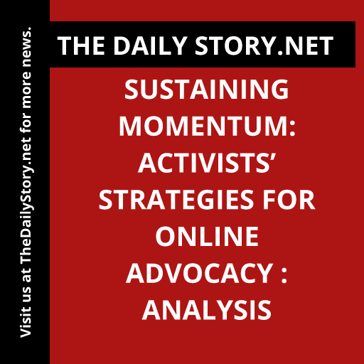 Sustaining Momentum: Activists’ Strategies for Online Advocacy : Analysis