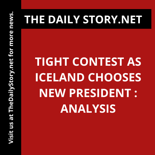 Tight Contest as Iceland Chooses New President : Analysis