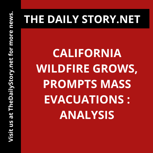 California wildfire grows, prompts mass evacuations : Analysis