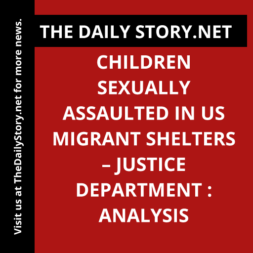 Children sexually assaulted in US migrant shelters – Justice Department : Analysis