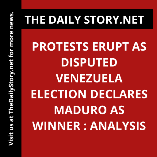 Protests erupt as disputed Venezuela election declares Maduro as winner : Analysis