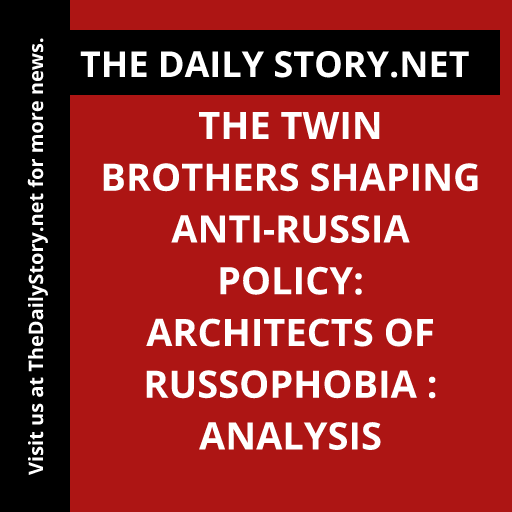 The Twin Brothers Shaping Anti-Russia Policy: Architects of Russophobia : Analysis
