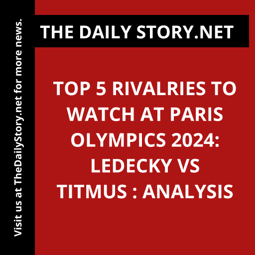 Top 5 Rivalries to Watch at Paris Olympics 2024: Ledecky vs Titmus : Analysis
