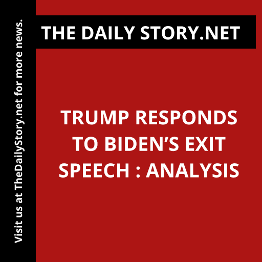 Trump Responds to Biden’s Exit Speech : Analysis