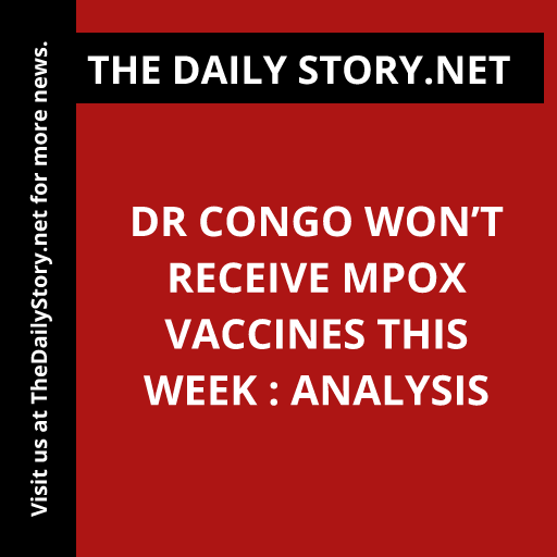 DR Congo won’t receive mpox vaccines this week : Analysis