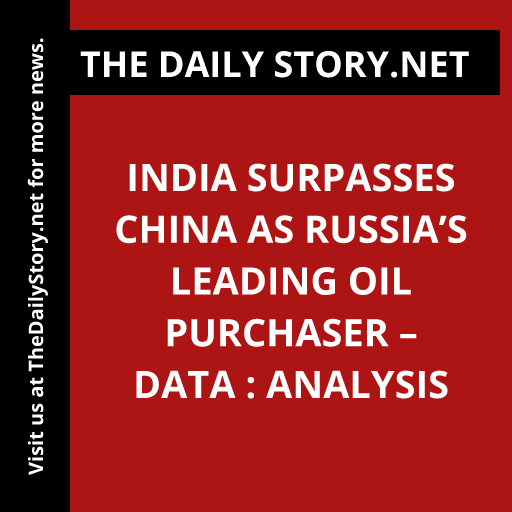 India surpasses China as Russia’s leading oil purchaser – data : Analysis